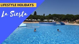 Camping La Siesta 2018 Costa Brava Spain  Lifestyle Holidays [upl. by Linzy]