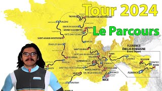 🚴‍♂️Tour de France 2024🇫🇷  Présentation du Parcours Parcours Etapes Avis [upl. by Mohkos]