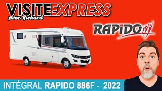 CAMPINGCAR INTEGRAL RAPIDO 886 F  2022 [upl. by Horner]