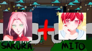 Vampire dormitory react to Mito as Sakura Haruno VxNShortGCYuZük1Read description [upl. by Orest]