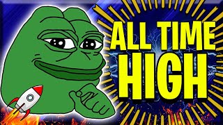 🚀 THIS IS INSANE NEW PEPE COIN ALL TIME HIGH  PEPE COIN NEWS TODAY [upl. by Chow]