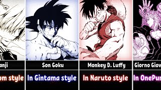 Famous Mangaka Who Drew Other Anime Characters In Their Own Style [upl. by Belsky]