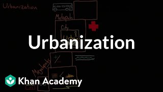 Urbanization  Society and Culture  MCAT  Khan Academy [upl. by Ettenal]