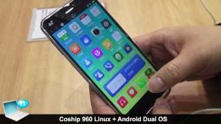 Coship 960 OS Linux Android Dual OS [upl. by Elbys802]