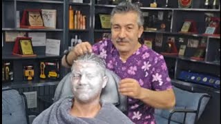 HEAD ARM EAR MASSAGE SODA HAIR WASH live keşfet [upl. by Salis]