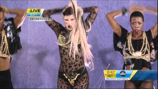 Lady GaGa  Judas  Live at Good Morning America [upl. by Yesnek]