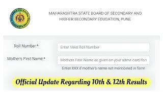 Maharashtra Board exam 2024 official Update on Results Date  10th amp 12th HSC amp SSC Board Exam 2024 [upl. by Cila]