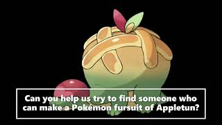 Appletun Pokemon Fursuit Idea Sword amp Shield [upl. by Coulson705]