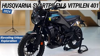 2024 Husqvarna Svartpilen amp Vitpilen 401 A Glimpse into the Future of Urban Exploration [upl. by Odlareg]