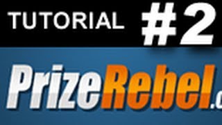 How To Use PrizeRebel Tutorial Part 2  Earn Points Completing Offers [upl. by Klotz]