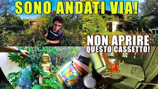 SONO SCAPPATI DA CASA E NON SONO PIÙ TORNATI NON DOVEVO APRIRE QUEL CASSETTO Urbex Italia [upl. by Htaras]