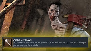 First try for Adept Unknown  Dead By Daylight [upl. by Ennahgem]