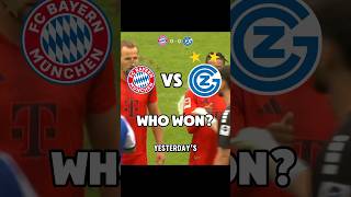 Bayern VS Grasshoppers who won  🤯🤯😱subscribe [upl. by Broida]