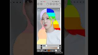 Rose Colo on hair blackpink viralvideo blinkslover popular [upl. by Cuttler]