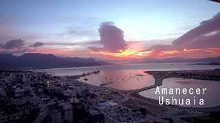 Amanecer  Ushuaia  Mi Drone 4k [upl. by Ernestine]