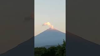 Volcán Popocatépetl 20 de septiembre del 2024 popocatépetl volcano popocatepetl [upl. by Kermie]