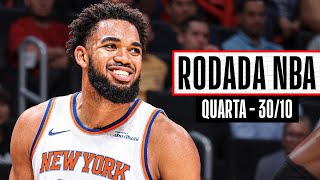 TOWNS domina com 44 PONTOS na vitória dos Knicks Cavs seguem invictos  Rodada NBA 3010 [upl. by Adama]