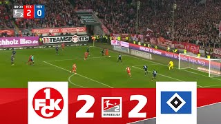 1 FC Kaiserslautern gegen Hamburger SV 22  2 Bundesliga 2425  Spielen Höhepunkte [upl. by Ybbor]