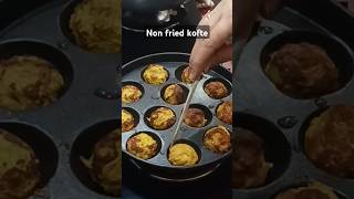 Non fried Ghiya Kofte food kitchenqueen youtubeshorts viralshort [upl. by Akeihsat]