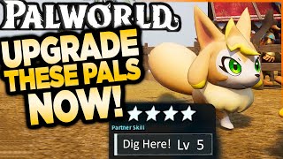 94 Partner Skills to Level Up in Palworld [upl. by Bloch634]