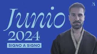 JUNIO 2024 ☀️ Signo a signo Vínculos y oportunidades [upl. by Materse]