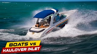 NEEDS MORE SPEED FOR HAULOVER  Boats vs Haulover Inlet [upl. by Russia380]