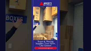 Boxes amp Moving Supplies for a Smooth Move  Available at All Arcos Storage Locations [upl. by Silas]