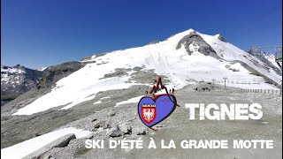 Tignes fin du ski dété à la grande motte [upl. by Oznol]