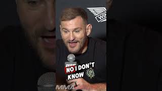 Stipe Miocic My Wife Beats Me Up All the Time 😝 [upl. by Lynch]