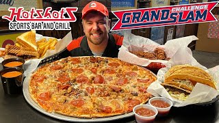 Hotshots Grand Slam Food Challenge w St Louis Pizza and Wings [upl. by Evilc190]