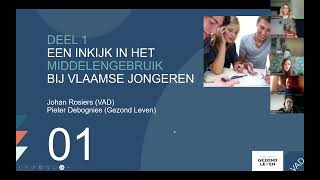 Webinar  Hoe is het gesteld met het middelengebruik van onze jongeren [upl. by Nosila]