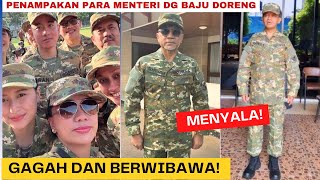 Begini Penampakan Gagahnya Menteri Bahlil Dengan Seragam Doreng [upl. by Michaela]