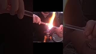 Lampworking  Glassblowing  Glass Marble  The Fusing Shop [upl. by Delainey]