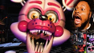 EVERY ANIMATRONIC EVER were gonna die  FNAF Ultimate Custom Night 1 [upl. by Mcwilliams170]