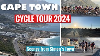 Cape Town Cycle Tour 2024  Scenes from Simon’s Town [upl. by Drice97]