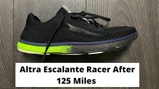 Altra Escalante Racer After 125 Miles  Full Review [upl. by Sweatt]