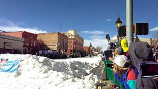 Ski joring wreck Leadville 2016 [upl. by Eiramanel587]