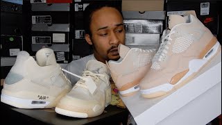 Jordan Shimmer 4s Review  Off White 4s Comparison WATCH BEFORE BUYING [upl. by Anert]