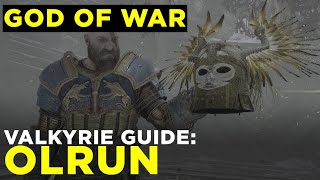 God of War Olrun the Valkyrie Boss Fight Guide [upl. by Alleram454]