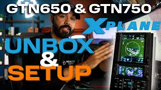 GTN650 GTN750 Unbox Setup amp Demo  X Plane 12 [upl. by Guidotti]