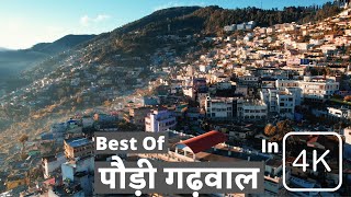 Best of pauri Garhwal Uttarakhand 2022 4k Himalayan Monk vaibhav vlogs [upl. by Anson914]