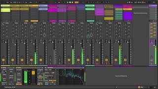 Working on a Dark Amen Jungle Tune in Ableton  Music Production Livestream November 6th 2024 [upl. by Thurber]