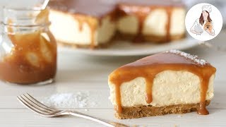 No Bake Salted Caramel Cheesecake Recipe  No Bake Cheesecake Recipe [upl. by Alohs]