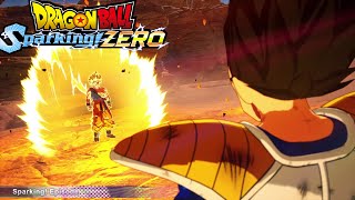 Sparking Zero  What if Goku turned Super Saiyan against Vegeta [upl. by Aisatnaf]