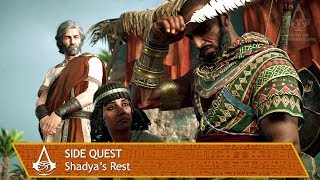 Assassins Creed Origins  Side Quest  Shadyas Rest [upl. by Laith317]