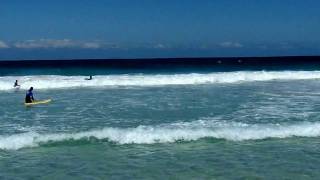 Surfing at Redgate Beach  Margaret River Western Australia [upl. by Ztnaj]