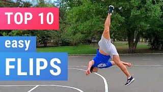 TOP 10 Easy flips [upl. by Caesaria]