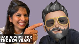 Asinine Advice Ep7  New Years Resolutions Exercise amp More  Sheena Melwani amp TRID [upl. by Valerie909]