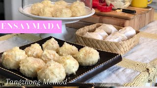 HOW TO MAKE BUTTERY SOFT AND FLUFFY ENSAYMADA USING TANGZHONG METHOD [upl. by Llennyl]