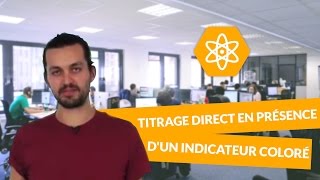 Le titrage direct en présence dun indicateur coloré  PhysiqueChimie  TS  digiSchool [upl. by Llertram]